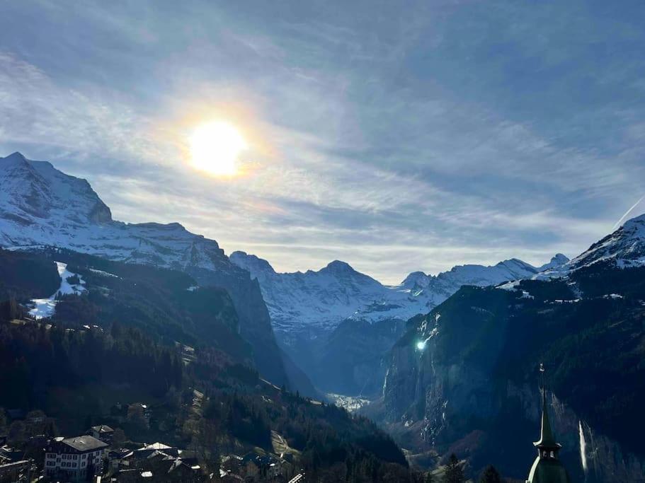 Wengen Apartment - Amazing Views, Centrally Located By Train Station 外观 照片