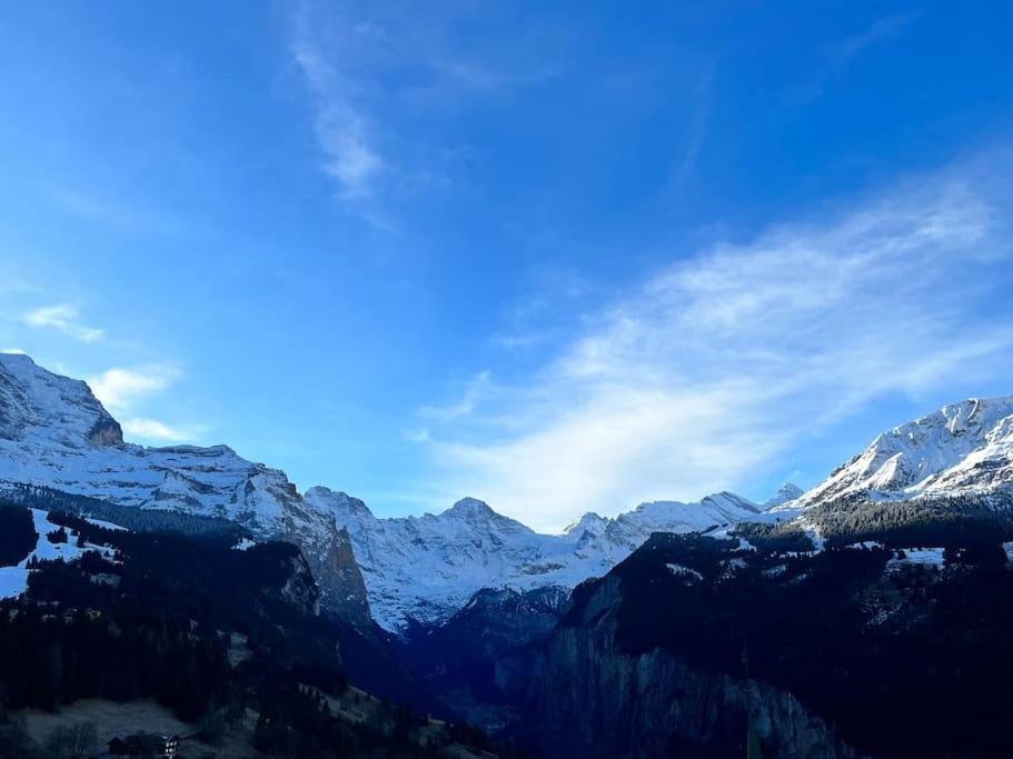 Wengen Apartment - Amazing Views, Centrally Located By Train Station 外观 照片